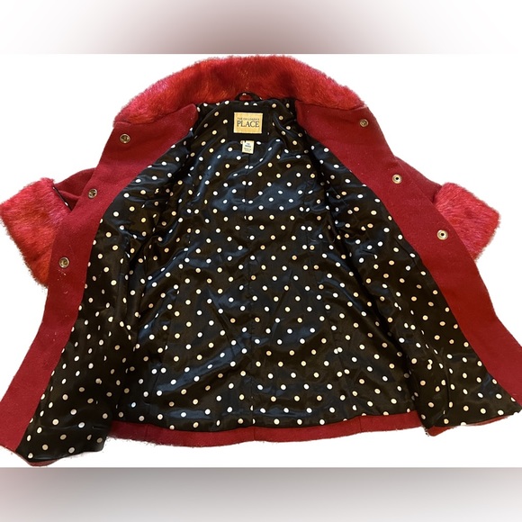 18M Children’s Palace Red Formal Coat Darling Dressing for Little Princesses! 👑 - Picture 3 of 12
